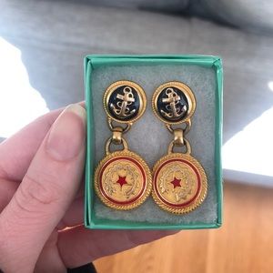 Vintage Nautical Earrings!